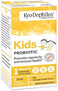 Kyo-Dophilius Kids Probiotic, Promotes Regularity and Immune Health*, 