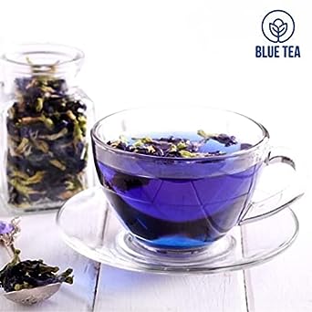 BLUE TEA - Butterfly Pea Flower Herbal tea - (300 cups) || FARM PACKED || Antioxidant-rich Iced Tea, Cocktails, Mocktails | Caffeine-free - Gluten Free - Vegan - Non-GMO