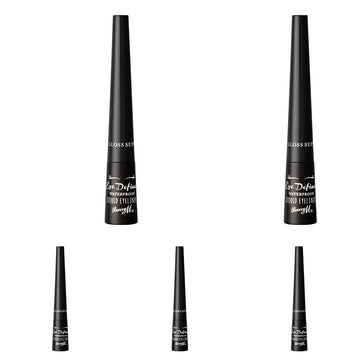 Barry M Cosmetics - Eye Define - Liquid Eyeliner - Super Gloss Black (Pack of 5)