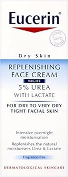 Eucerin Dry Skin Replenishing Face Night Cream - 5% Urea 50