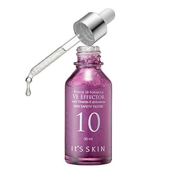 It'S SKIN Power 10 Formula VE Effector Ampoule Serum 30 (1.01  ) - Skin Nourishing & Anti Aging - For Stronger, Healthier Looking Skin with Coconut Milk - For Dull and aky Skin