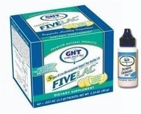 (1) FiveLac Candida Probiotic Defense (1) Oxygen Elements Max 1 fl. oz