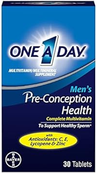 One A Day Men'S Pre-Conception Health Multivitamin To Support Healthy