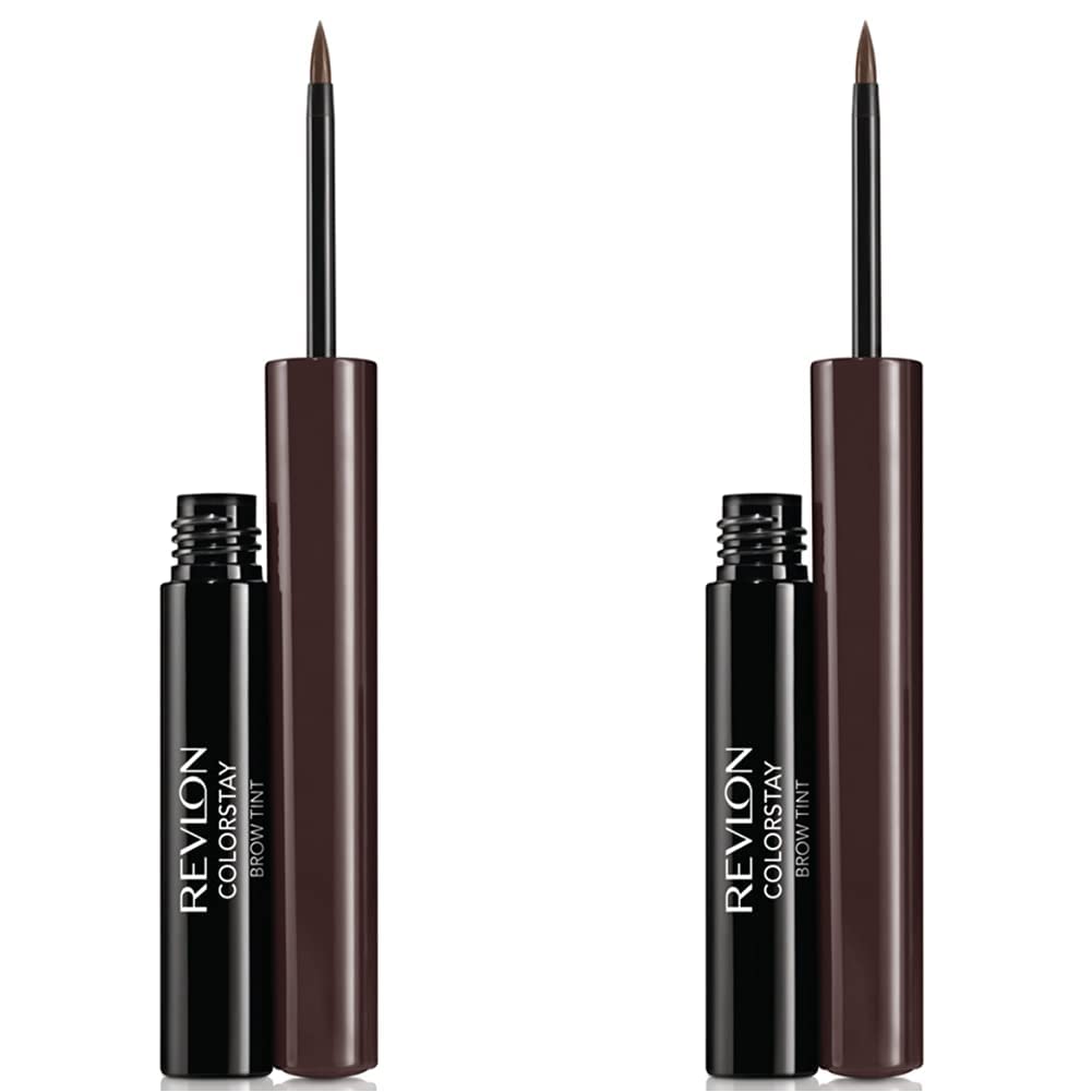 Revlon ColorStay Brow Tint, Dark Brown, 1 Count (Pack of 2)