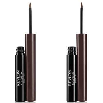 Revlon ColorStay Brow Tint, Dark Brown, 1 Count (Pack of 2)