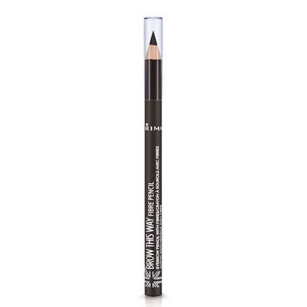 Rimmel Brow This Way Fibre Pencil, Dark Brown, 0.05