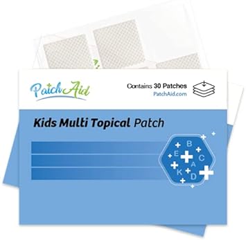 PatchAid Kids Multi Plus Topical Patch with Omega-3 (30-Day Supply)