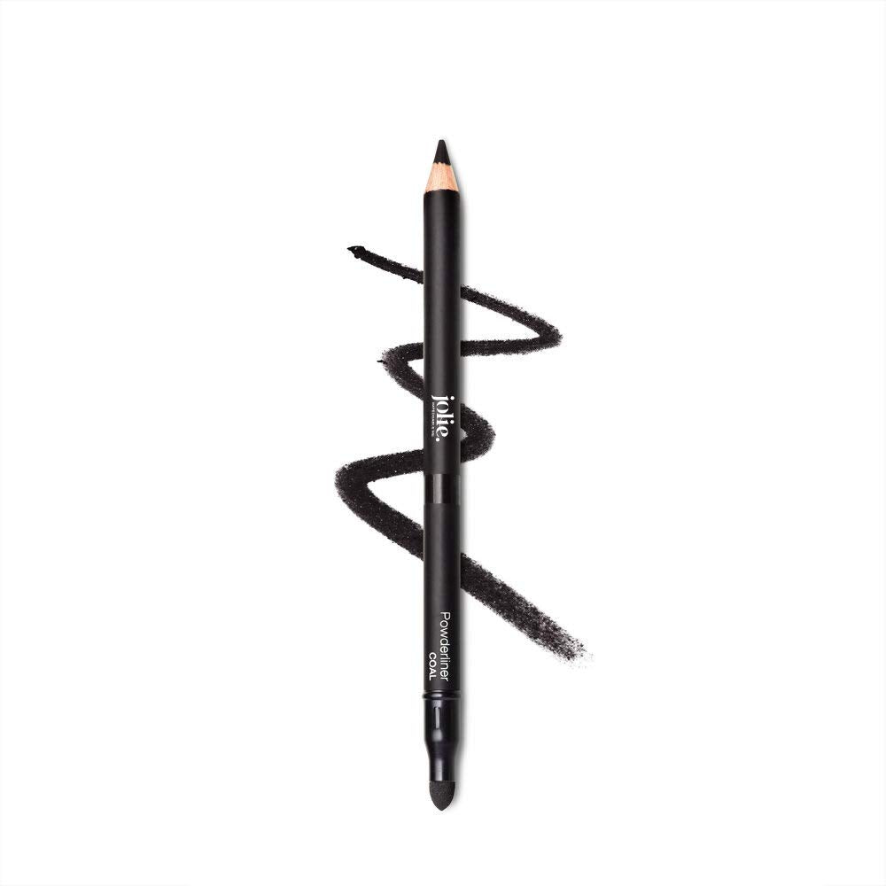 Jolie Powderliner Pencil Eye Liner for Soft Smokey Eye (Coal)