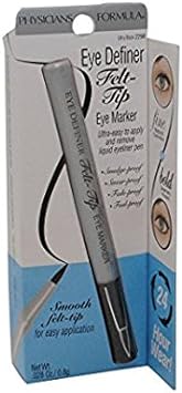 Physicians Formula Eye Definer Felt Tip Marker, Ultra Black, 0.8  (Pack of 2)