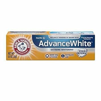 ARM & HAMMER Advance White Baking Soda & Peroxide Toothpaste, Extreme Whitening 4.3