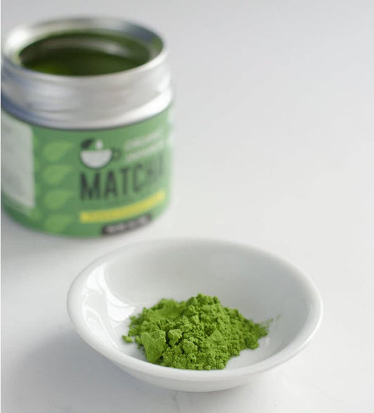 Kyoto Dew Matcha – Organic Premium Ceremonial Grade from Japan Matcha Green Tea Powder – Radiation Free, Non Fillers, Zero Sugar – USDA & JAS Certified Organic Tin