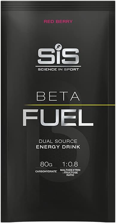 Science in Sport Beta Fuel 80 Dual Source Energy Drink Powder, Red Ber82 Grams