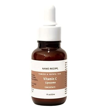 Korean Pure Vitamin C Liposome Concentrate Mix 2 Drops with Your Own Skin Care Product Improve Skin Tone Freckles Dark Spot
