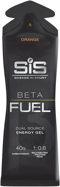 Science In Sport Beta Fuel Gels Dual Source Energy Gel, Orange Flavour40 Grams