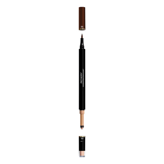 Revlon Colorstay Shape & Glow Eye Brow Marker and Highlighter, Dark Brown, 0.02  (Marker), 0.008  (Highlighter)