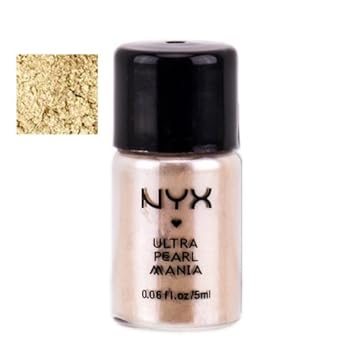 NYX Professional Makeup Loose Pearl Eyeshadow, Nude, 0.06  (Pack of 2)