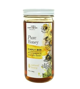 Simply ORGANIC RAW Honey | 5oz | 100% Delicious | 0% Additiv