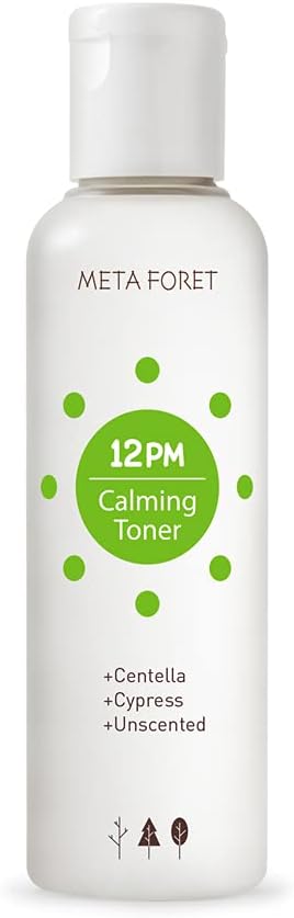 [UNSCENTED] METAFORET 12PM Cypress Calming Facial Toner 150(5) - Moisturizing, Hydrating, Enriched for Dry, Oily, Sensitive Skin, Vegan Friendly