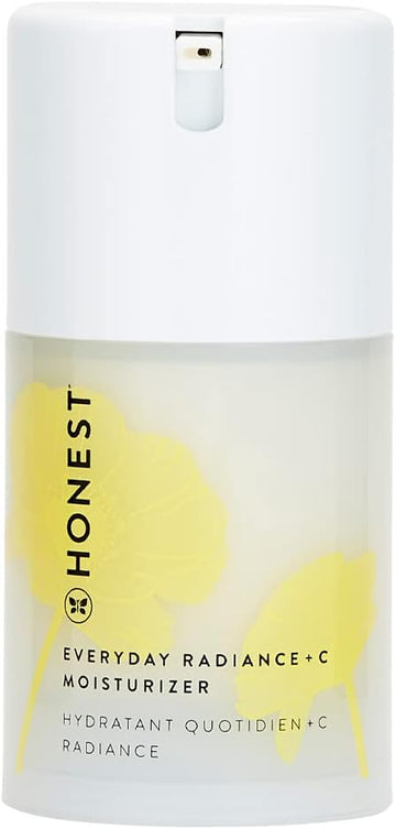 Honest Beauty Everyday Radiance +C Moisturizer with Vitamin B3 + Vitamin C + Pearl | EWG Certified + Non-comedogenic & Vegan + Cruelty free | 1.7 .