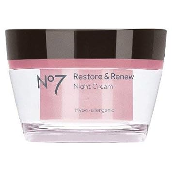 No7174; Restore & Renew Night Cream - 1.6