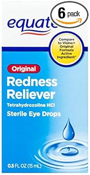 Redness Reliever Sterile Eye Drops Long-Lasting Relief for Burning, It