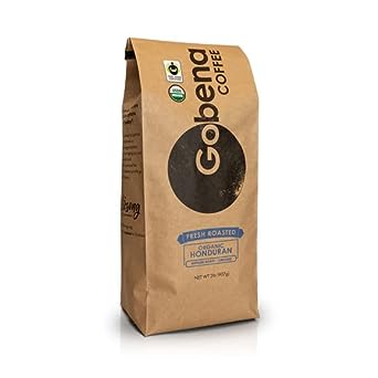 Fair Trade Organic Certified Honduran Medium Roast Ground, 100% Arabica Specialty Coffee, Bulk Coffee