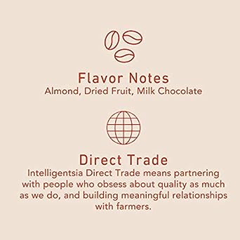 Intelligentsia Coffee, Medium Roast Whole Bean Coffee - Frequency Blend Bag with Flavor Notes of Golden Raisin, Raw Sugar and Molasses