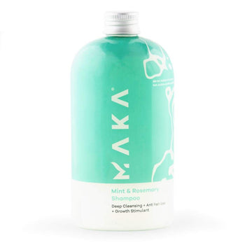 Maka Capilar Health Sulfate and Salt Free Hair Growth Organic Shampoo, Infused with Mint and Rosemary, 16