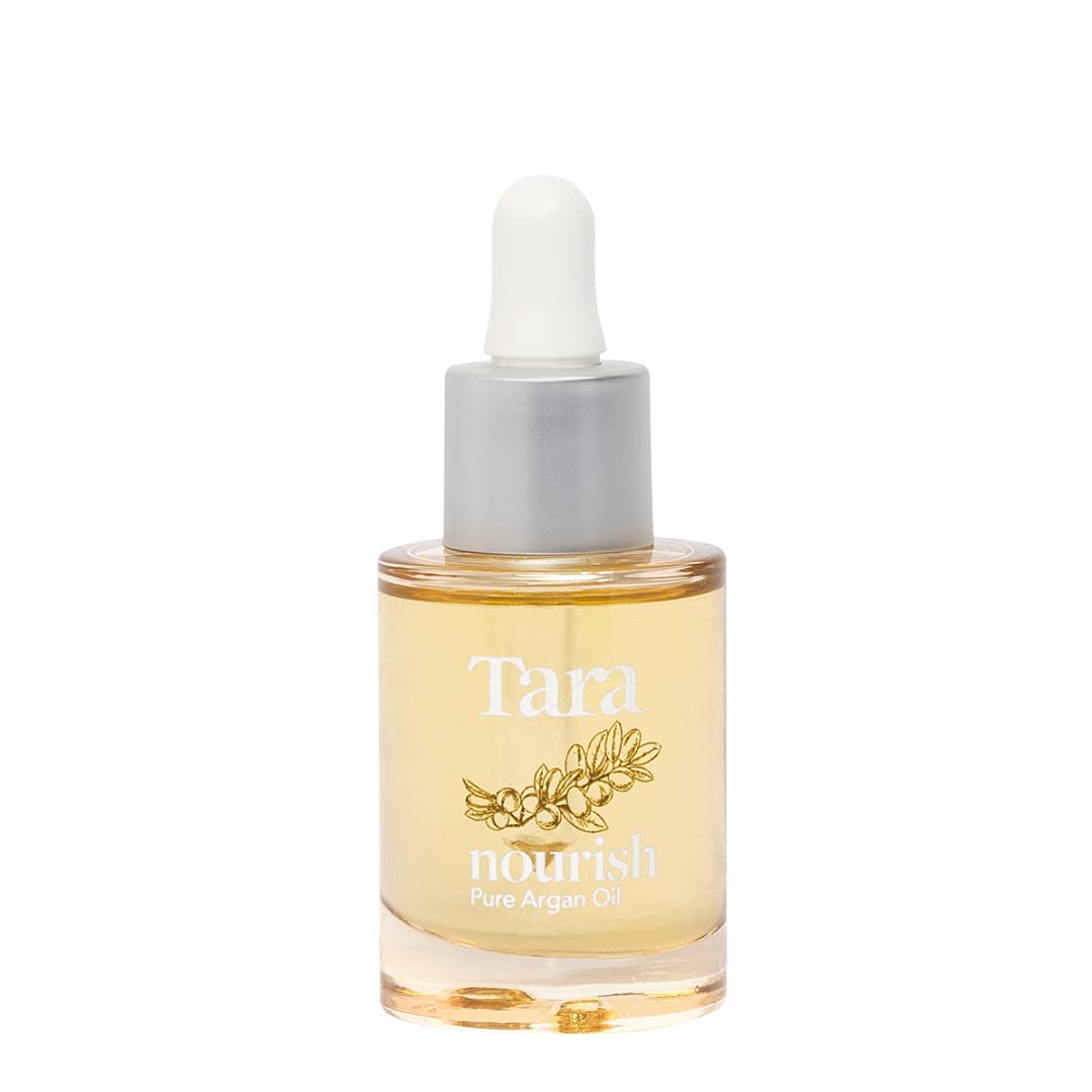 Tara Nourish Pure Argan Oil. Cruelty-Free: Hydrate and Protect skin with cold-pressed argan oil. Unscented, Non-comedogenic, Free from Parabens, Sulfates and Mineral Oils (1.7  )