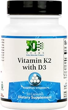 Ortho Molecular Products Products - Vitamin K2 With D3-30 Capsules