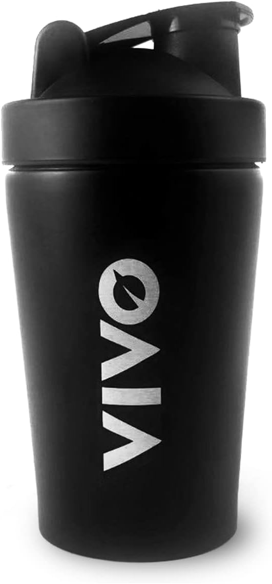 Vivo life Protein Shaker Bottle - 600ml / 21.11Oz, Stainless Steel

1 Kilo Grams