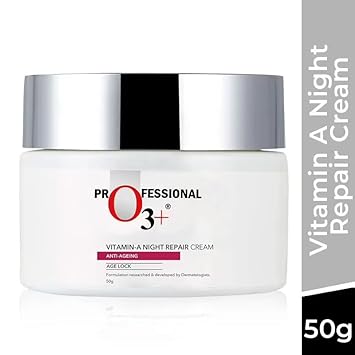 O3+ Dermal Zone Vitamin-A Night Repair Cream, 50g