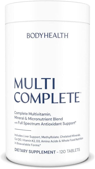 BodyHealth Multi Complete (120 Ct) Daily Multivitamin for Men and Wome