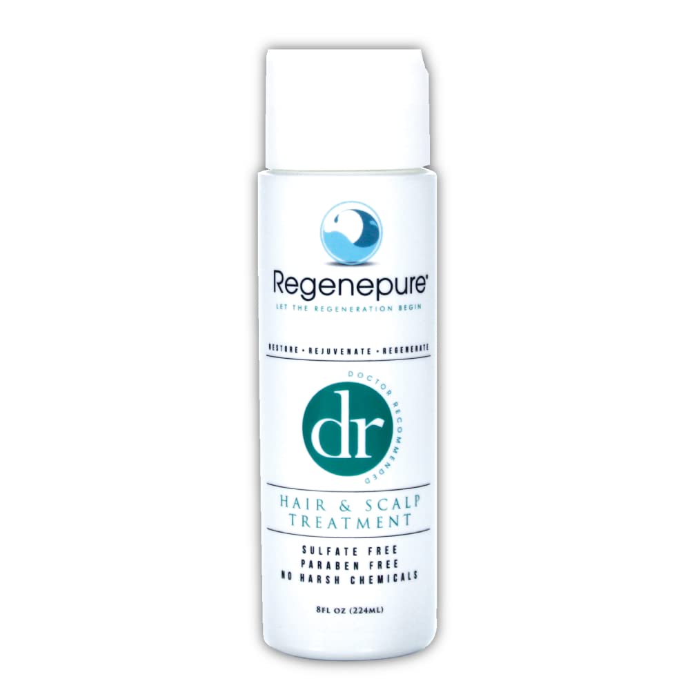 REGENEPURE, DR Shampoo Hair and Scalp Treatment, Cleanses and Supports Hair Growth, 8