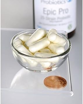 Swanson Epic-Pro 25-Strain Probiotic 30 Billion CFU Digestive Health I1.13 Ounces