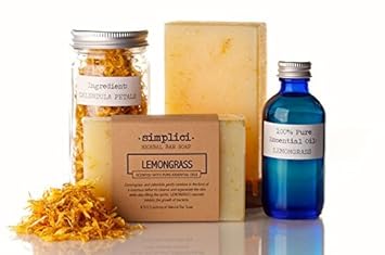 Esupli.com  Simplici Lemongrass & Calendula Soap. 6 Bar Bulk