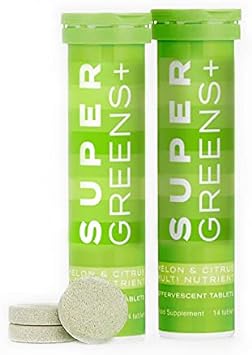 Prime Fifty Super Greens+ Supplement ? Effervescent Multivitamins Tabl175 Grams