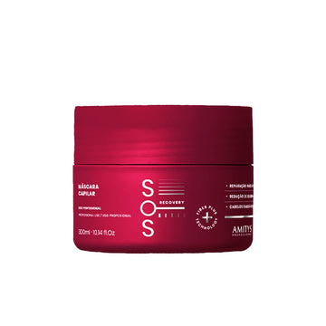 Amitys SOS Recovery Hair Mask 250g Amino Acid, Silk protein D-Panthenol, Protects Damaged Hair Fiber Repair, Capillary Strengthening