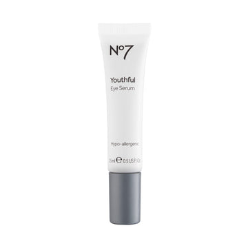 No7 Youthful Eye Serum - Revitalizing Anti Aging Vitamin A for Under Eye Bags - Hyaluronic Acid + Vitamin C Eye Brightening & Hydrating Serum - Under Eye Serum for Dark Circles and Puffiness (15ml)