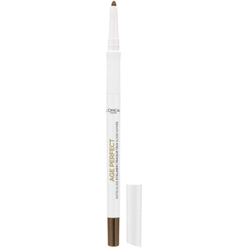 L’Oréal Paris Age Perfect Satin Glide Eyeliner with Mineral Pigments, Brown