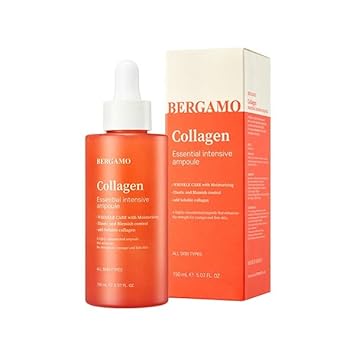 bergamo Essential Intensive Collagen Serum/Ampoule 5.07 /150 | Made in Korea K Beauty Korean Skin Care Wrinkle Care Skin Brightening