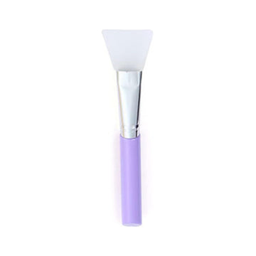YEEPSYS Silicone Face Mask Brush Mask Beauty Applicator Tool Facial Mud Mask Brush for Clay Mask, DIY Mask, Body Butter and Lotion(Purple)