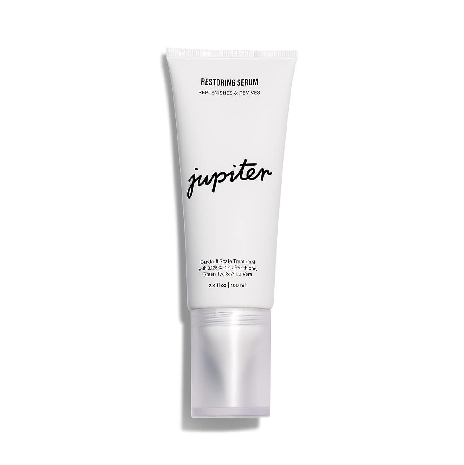 Jupiter Leave On Anti-Dandruff Scalp Serum - Restoring Treatment For Oily, Itchy & Dry Scalp - Color Safe & Vegan Scalp Treatment With Aloe Vera, Niacinamide, Pea Protein & Zinc Pyrithione - 3.4