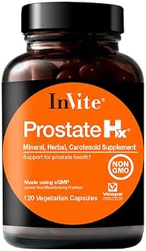 Invite Health Prostate Hx Health Supplement for Men, Provides Advanced