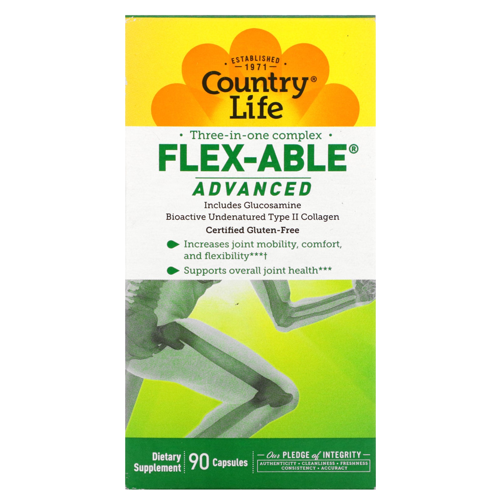Country Life, Three-In-One Complex, Flex-Able Advanced