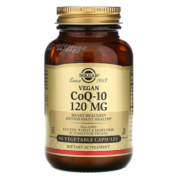 Solgar, Vegetarian CoQ-10,60 Vegetable Capsules