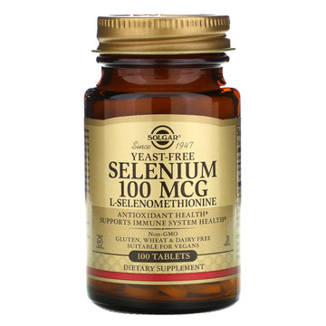 Solgar, Selenium, Yeast-Free, 100 mcg