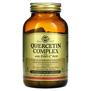 Solgar, Quercetin Complex with Ester-C Plus Vegetable Capsules