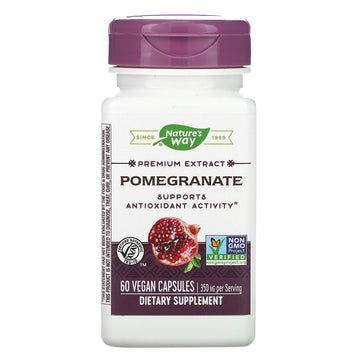 Nature's Way, Premium Extract, Pomegranate, 350 mg,  Vegan Capsules