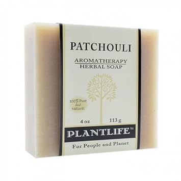 Plantlife Patchouli Bar Soap - Moisturizing and Soothing Soap for Your Skin - Hand Crafted Using Plant-Based Ingredients - Made in California 4 Bar